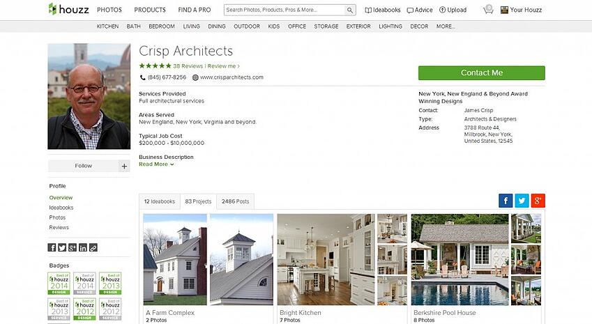 Crisp Architect Profile on Houzz Crisp Architect Profile on Houzz